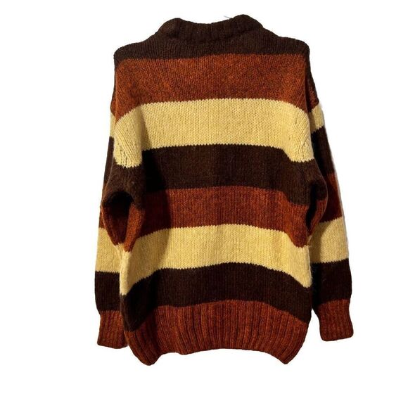 Urban Outfitters Super Soft Chunky Oversized Sweater Small Multicolor Crew Neck - Picture 4 of 7